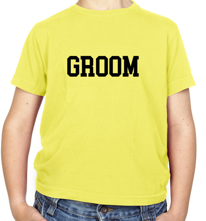 Groom Kids T Shirt