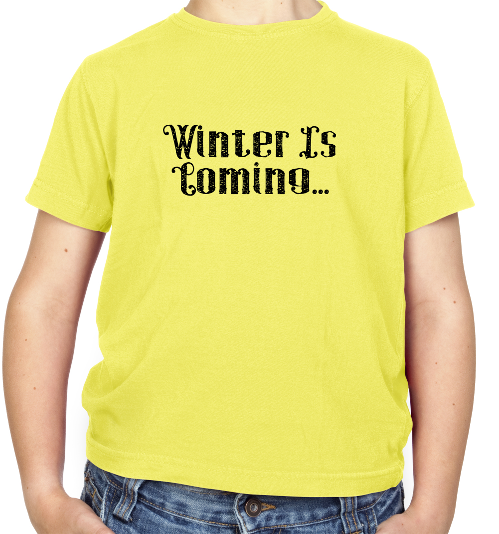 GOT House Saying - Stark Kids T Shirt