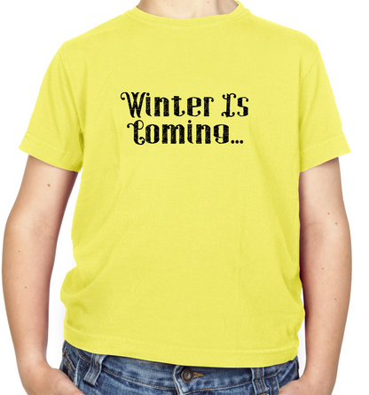 GOT House Saying - Stark Kids T Shirt