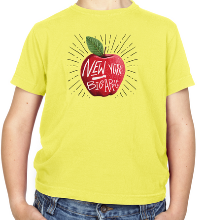 The Big Apple NYC Kids T Shirt