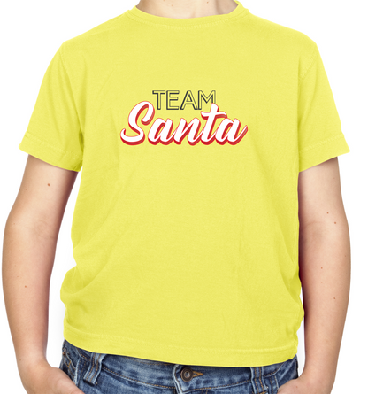 Team Santa  Kids T Shirt