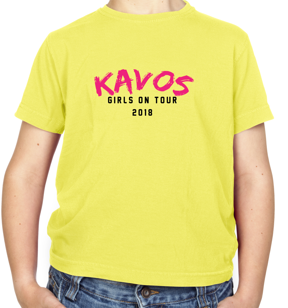 Girls On Tour Kavos Kids T Shirt