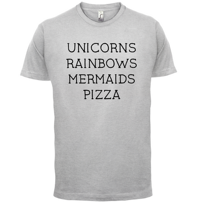 Unicorn, Rainbows, Mermaids T Shirt