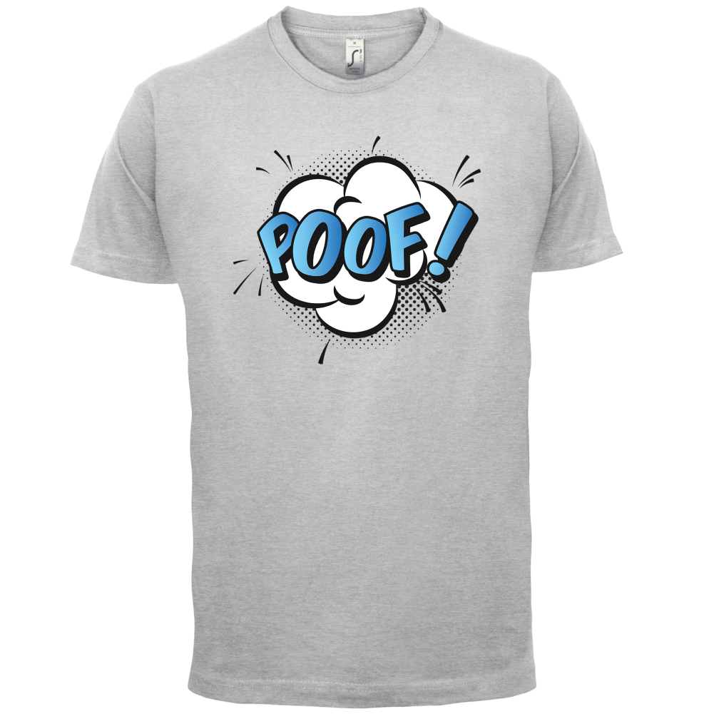 Poof! Word Art T Shirt