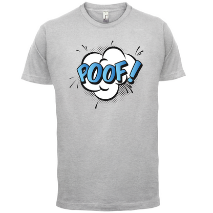 Poof! Word Art T Shirt