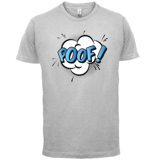 Poof! Word Art T Shirt