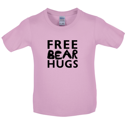 Free Bear Hugs Kids T Shirt