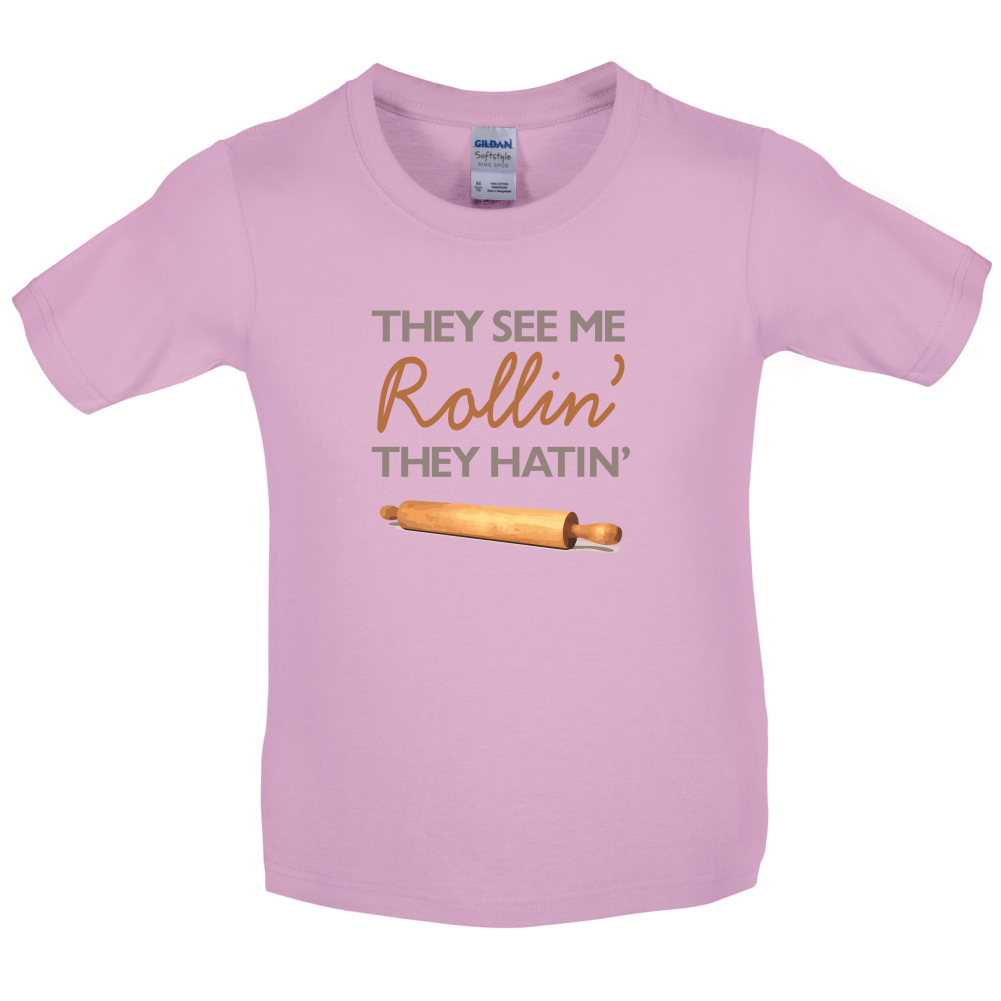 They See Me Rollin' Kids T Shirt