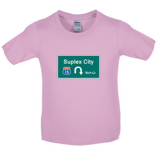 Suplex City Kids T Shirt