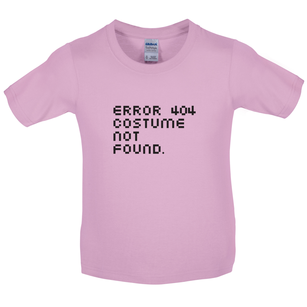 Error 404 Kids T Shirt