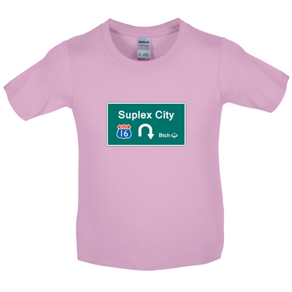 Suplex City Kids T Shirt