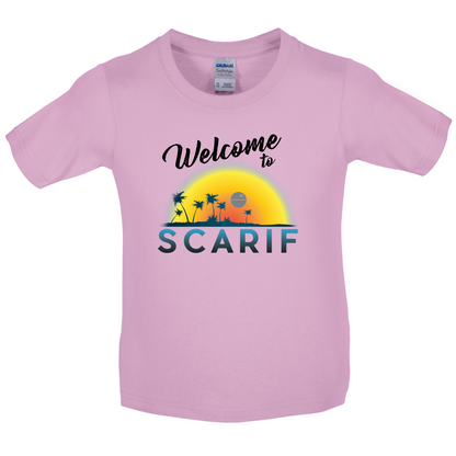 Welcome To Scarif Kids T Shirt