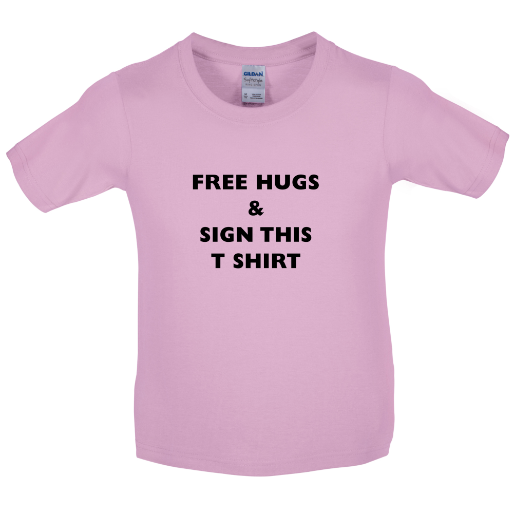 Free Hugs  Kids T Shirt