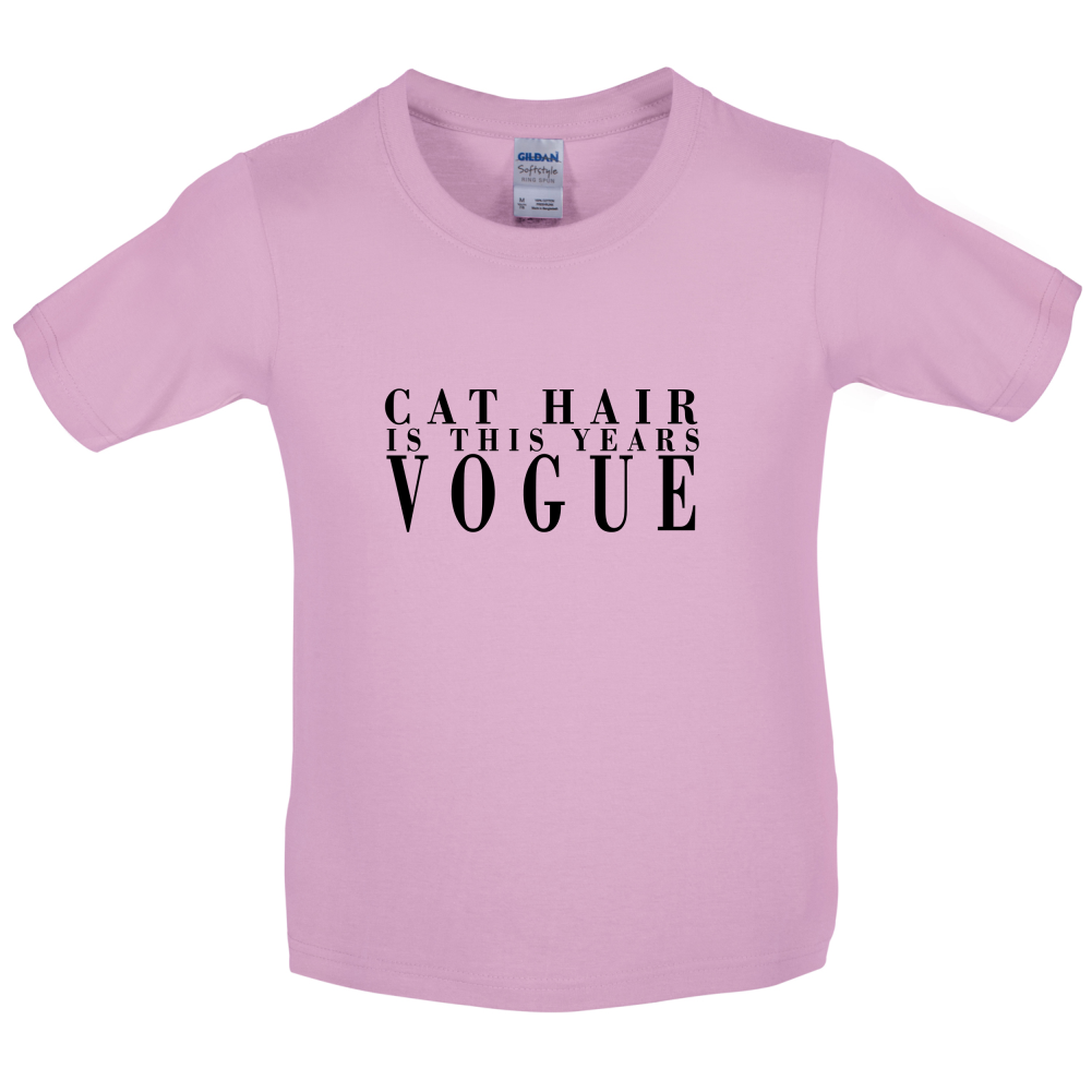 Cat Hair Is This Years Vogue Kids T Shirt
