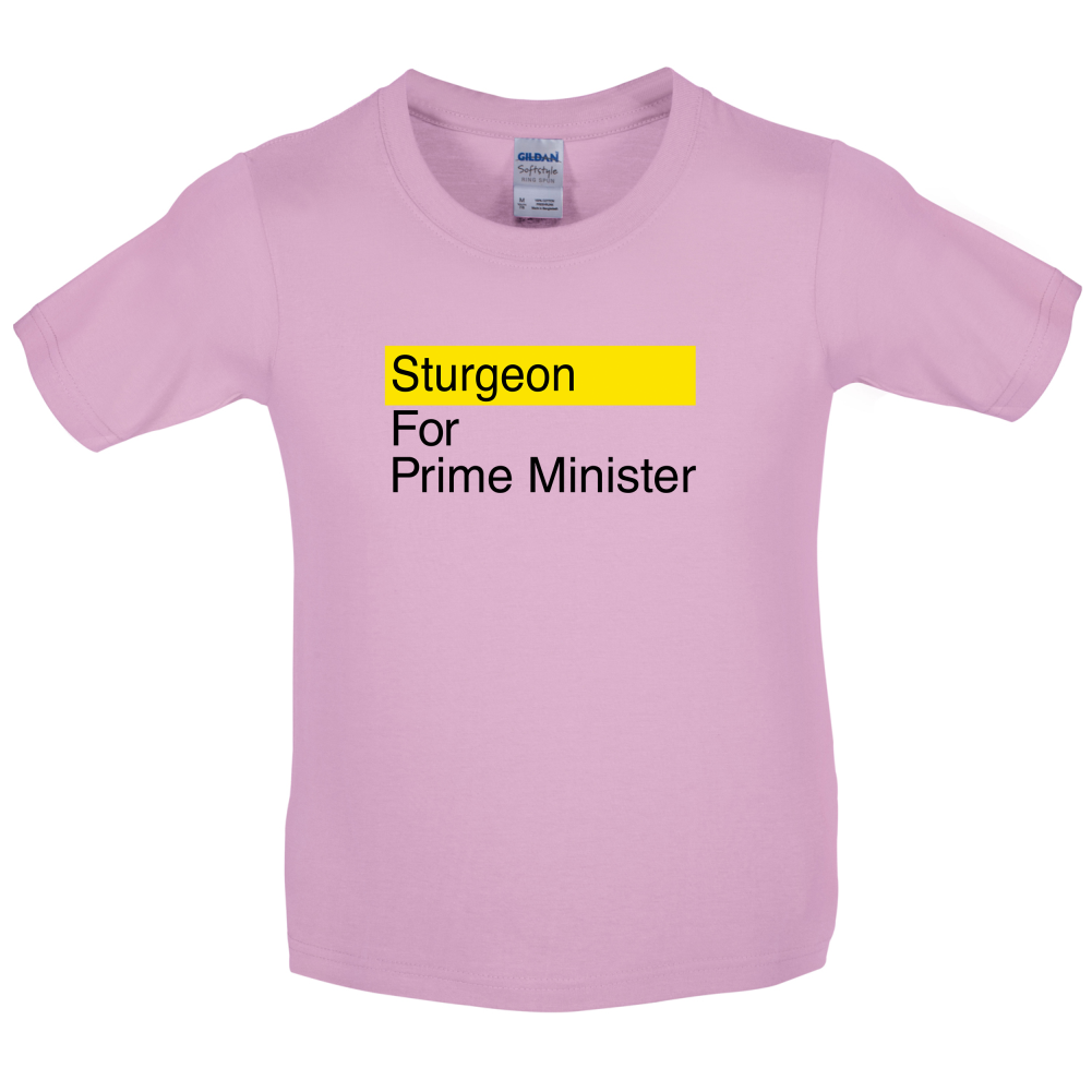 Sturgeon for Prime Minister Kids T Shirt