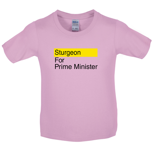Sturgeon for Prime Minister Kids T Shirt