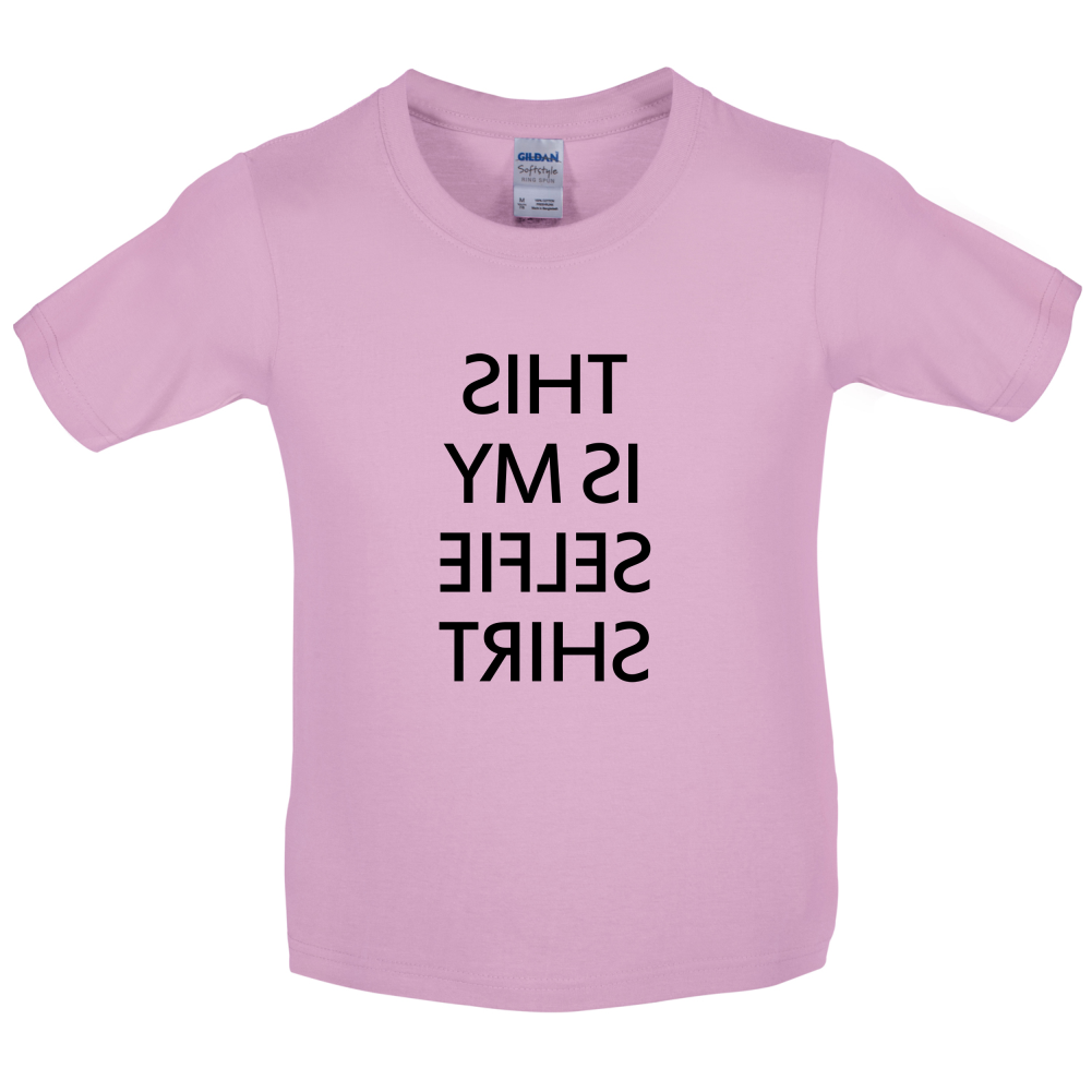 This Is My Selfie Shirt Kids T Shirt