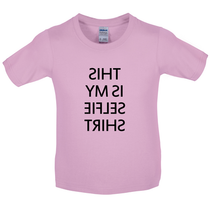 This Is My Selfie Shirt Kids T Shirt
