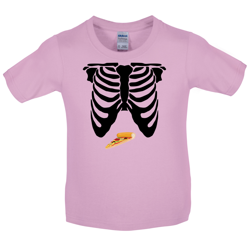 Pizza Tummy Kids T Shirt