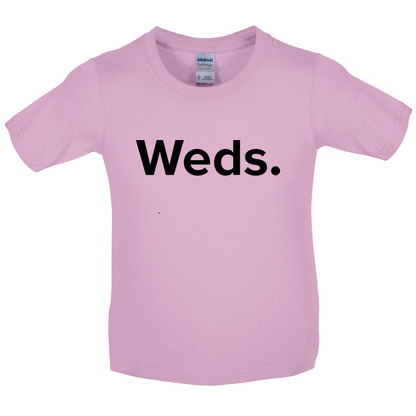 Weekday - Weds Kids T Shirt