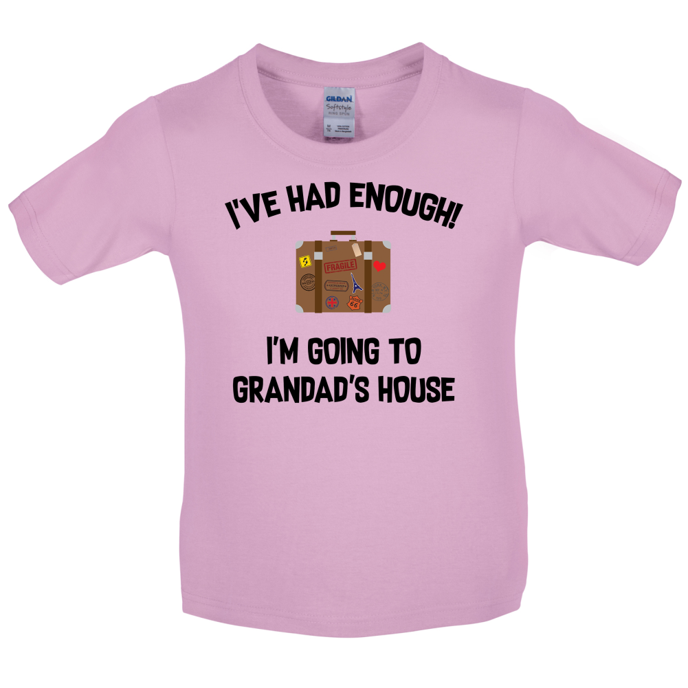 I'm Going To Grandad's House Kids T Shirt
