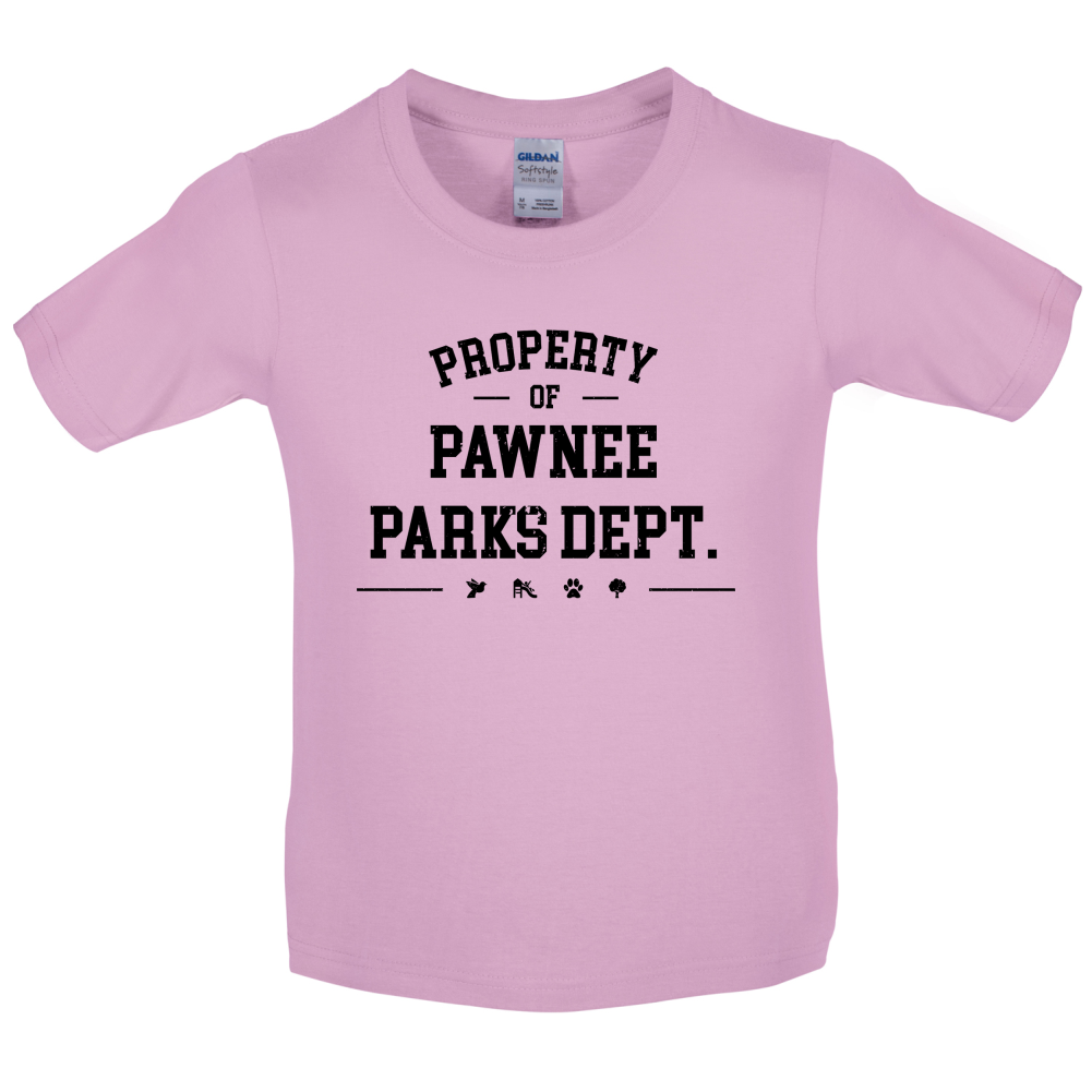 Pawnee Park Dept Kids T Shirt