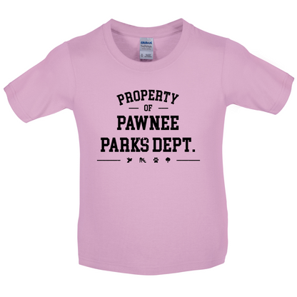 Pawnee Park Dept Kids T Shirt