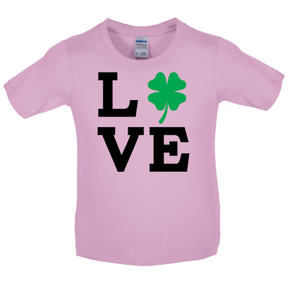 Clover Love Kids T Shirt