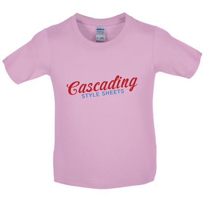 Cascading Style Sheets Kids T Shirt