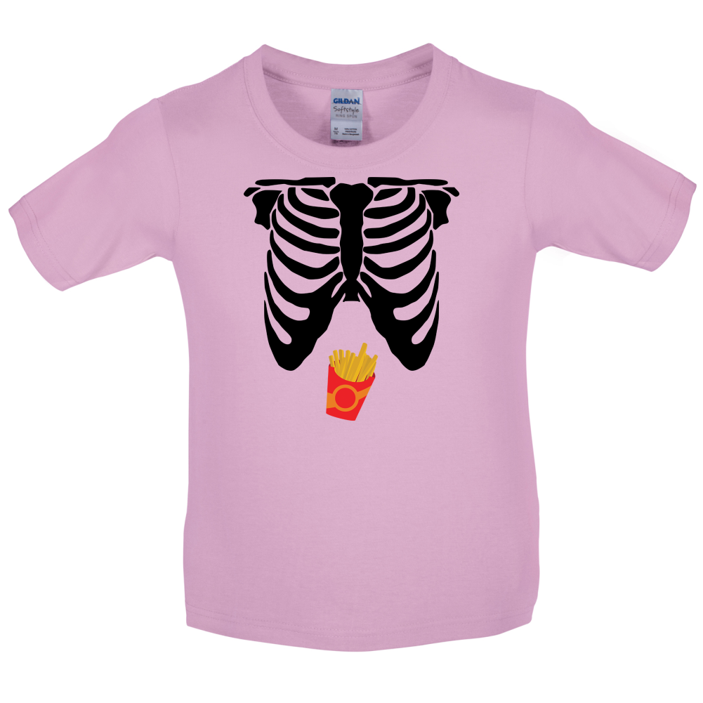 Fries Tummy Kids T Shirt