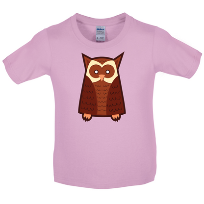 Cute Owl Kids T Shirt