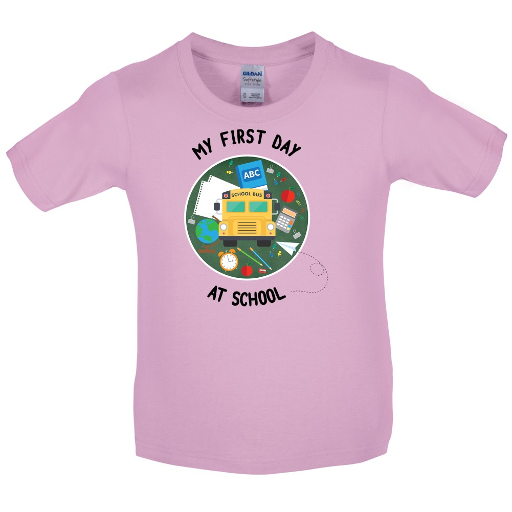 My First Day At School Kids T Shirt