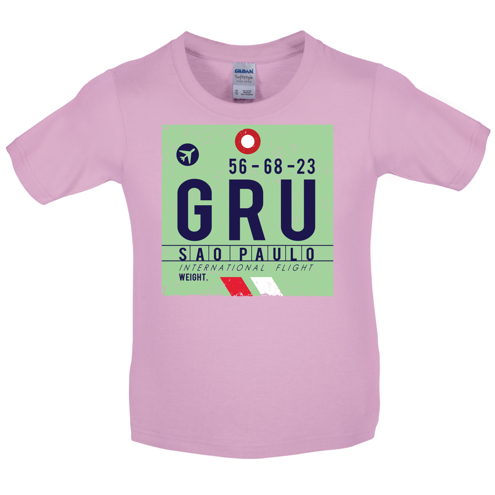 Sao Paulo Airport Kids T Shirt
