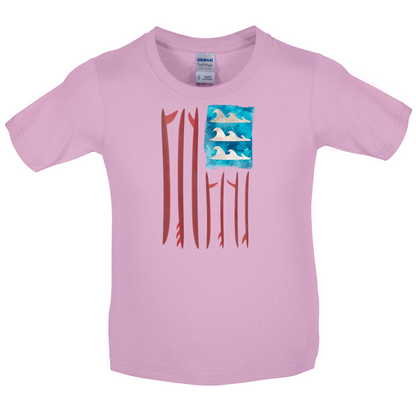United States Of Suferica Kids T Shirt