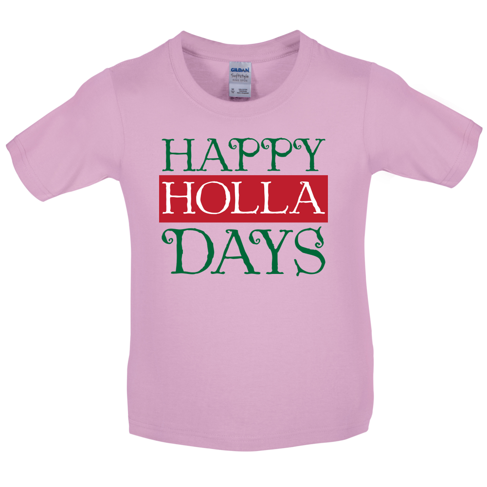 Happy Holla Days Baby T Shirt