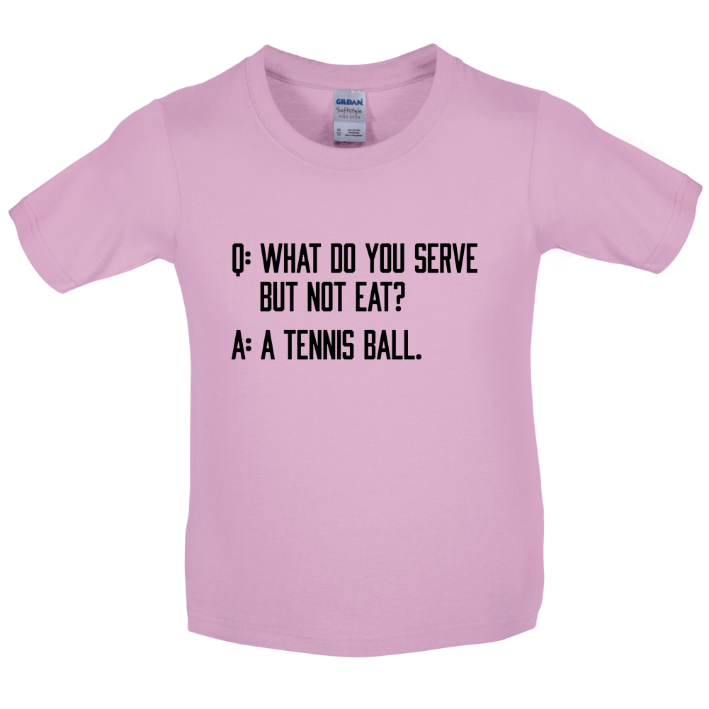 Dont Eat Tennis Ball Kids T Shirt