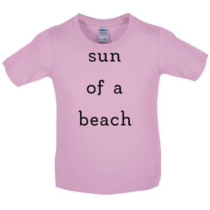 Son Of A Beach Kids T Shirt