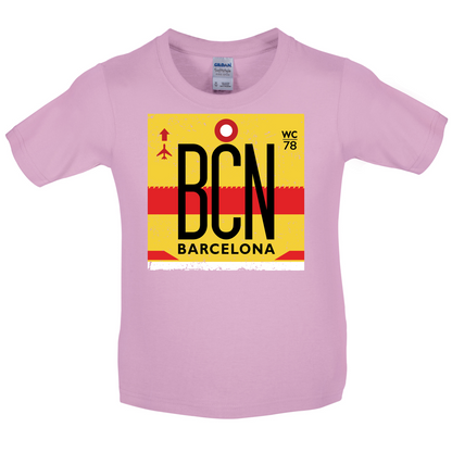 Barcelona Airport  Kids T Shirt