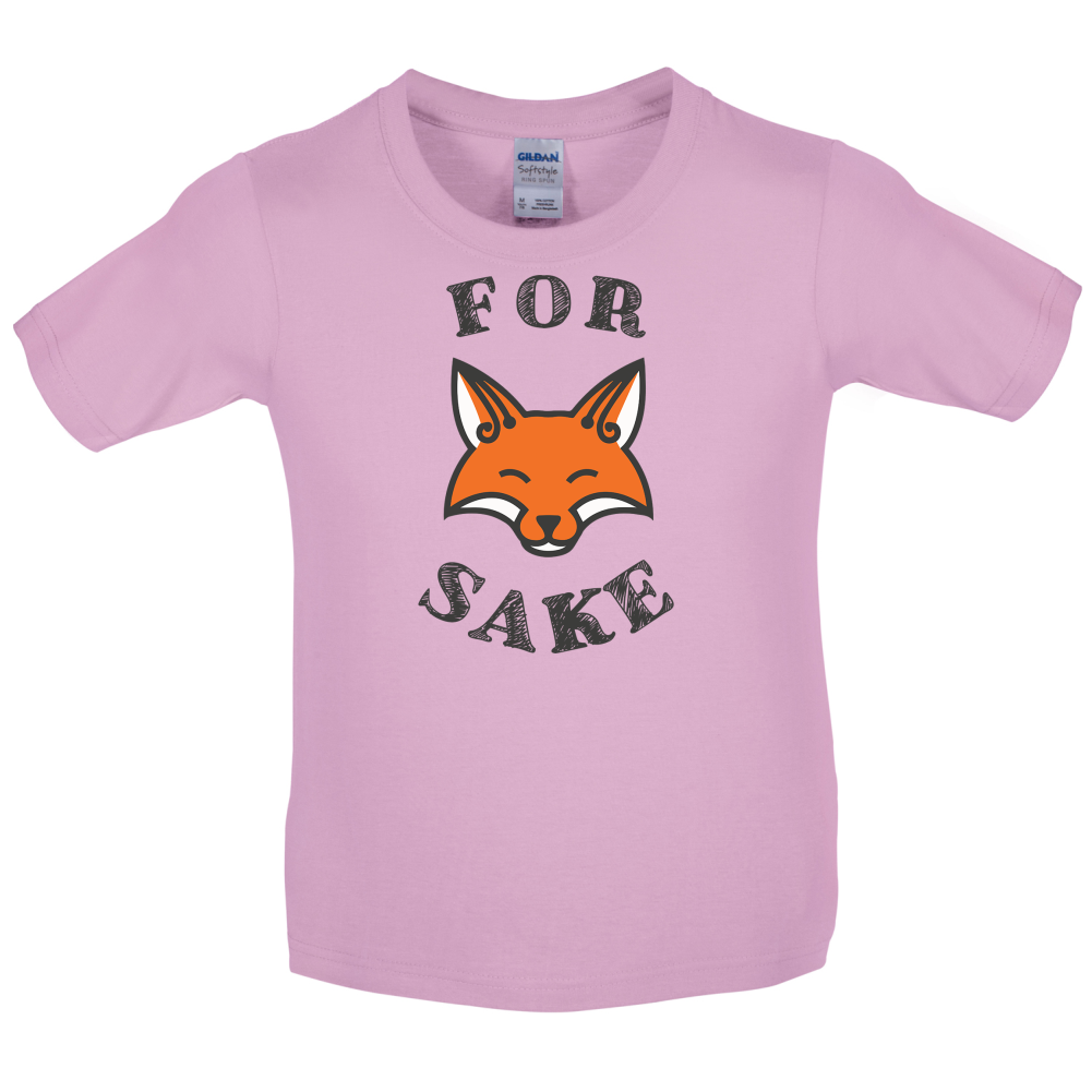 For Fox Sake Kids T Shirt