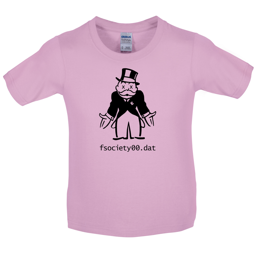 Fssociety 00.Dat Kids T Shirt