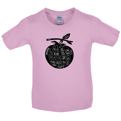 ButcherTomato Diagram Baby T Shirt