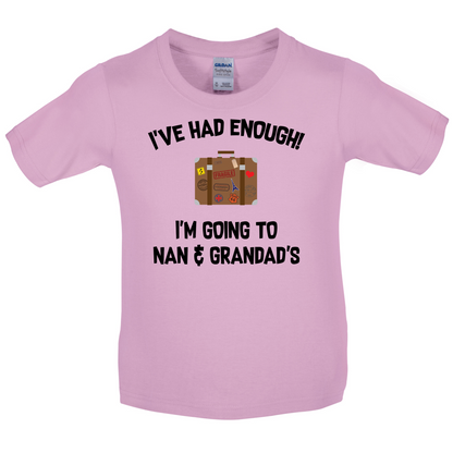 I'm Going To Nan And Grandad's Kids T Shirt