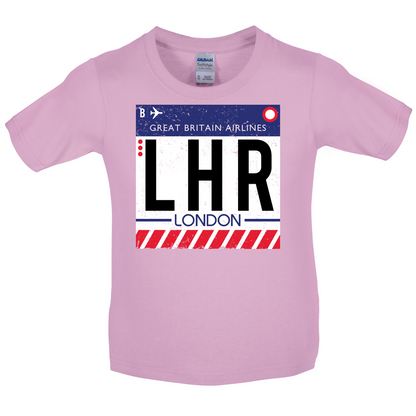 London Airport Kids T Shirt