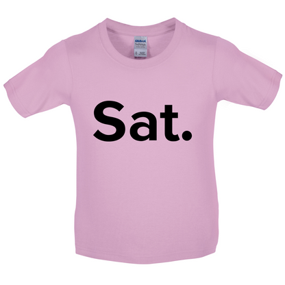 Weekday - Sat Kids T Shirt