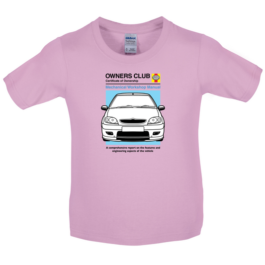Car Owners Manual Citreon Saxo Kids T Shirt