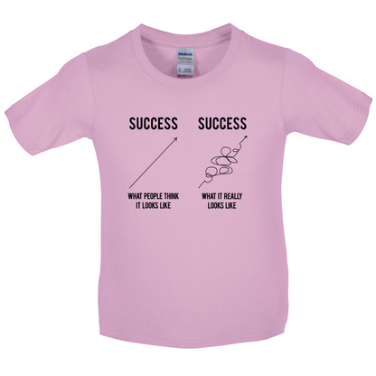 What Success Looks Like Kids T Shirt