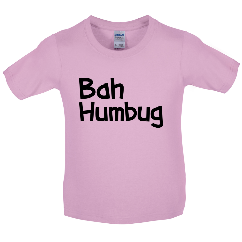 Bah Humbug Kids T Shirt