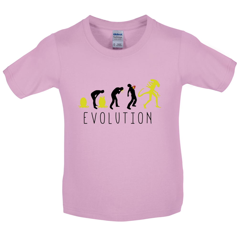 Alien Olution Kids T Shirt
