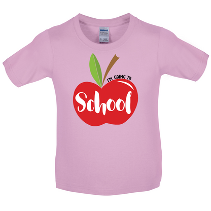 I'm Going To School Kids T Shirt