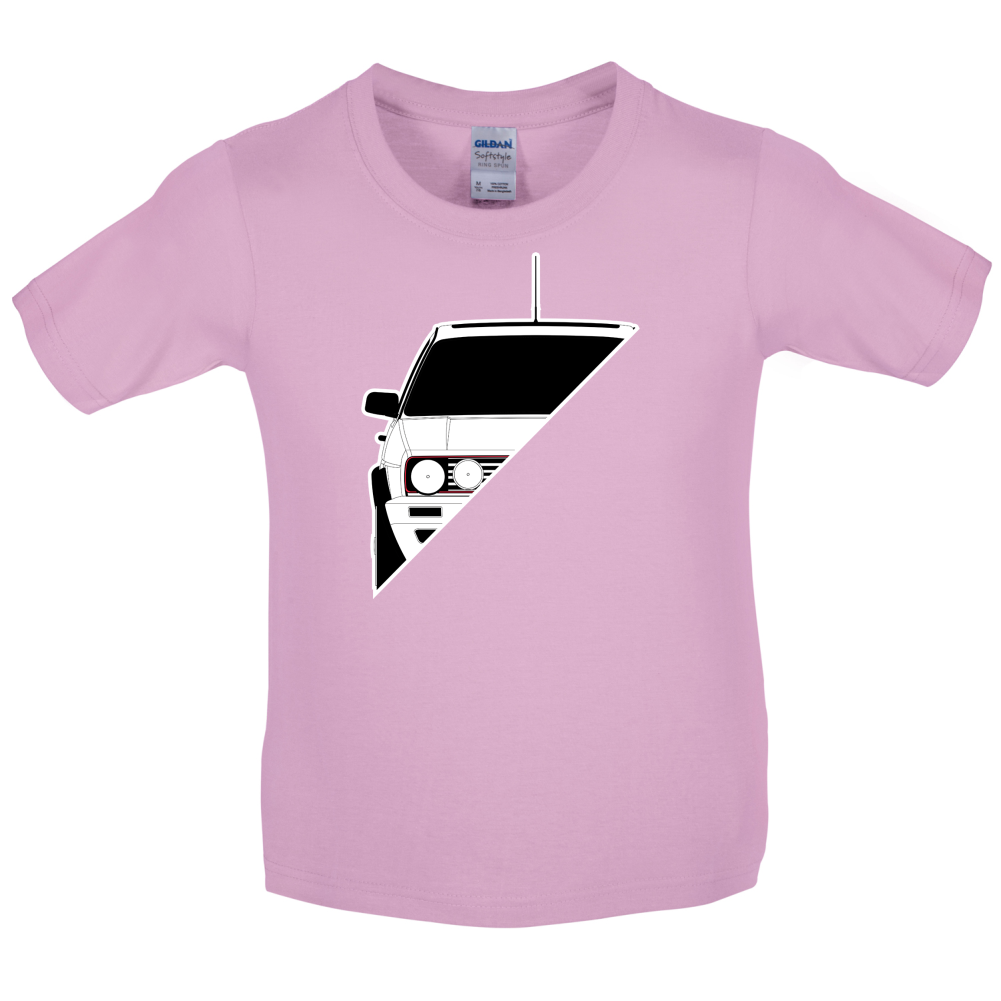 Golf GTI MK2 - Split Kids T Shirt